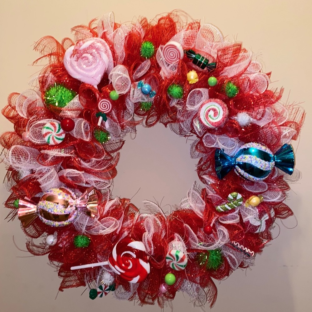Candy Wreath